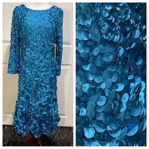 NWT! THEIA Petal Dress with Flared Skirt